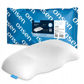 Onsen Hiro Skin+ ortopedický vankúš na spanie 71 x 36 cm